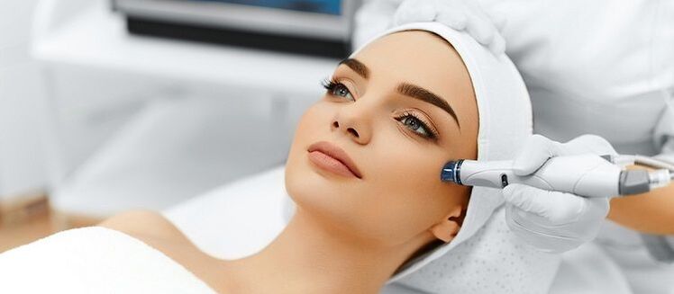 to carry out the procedure of skin rejuvenation